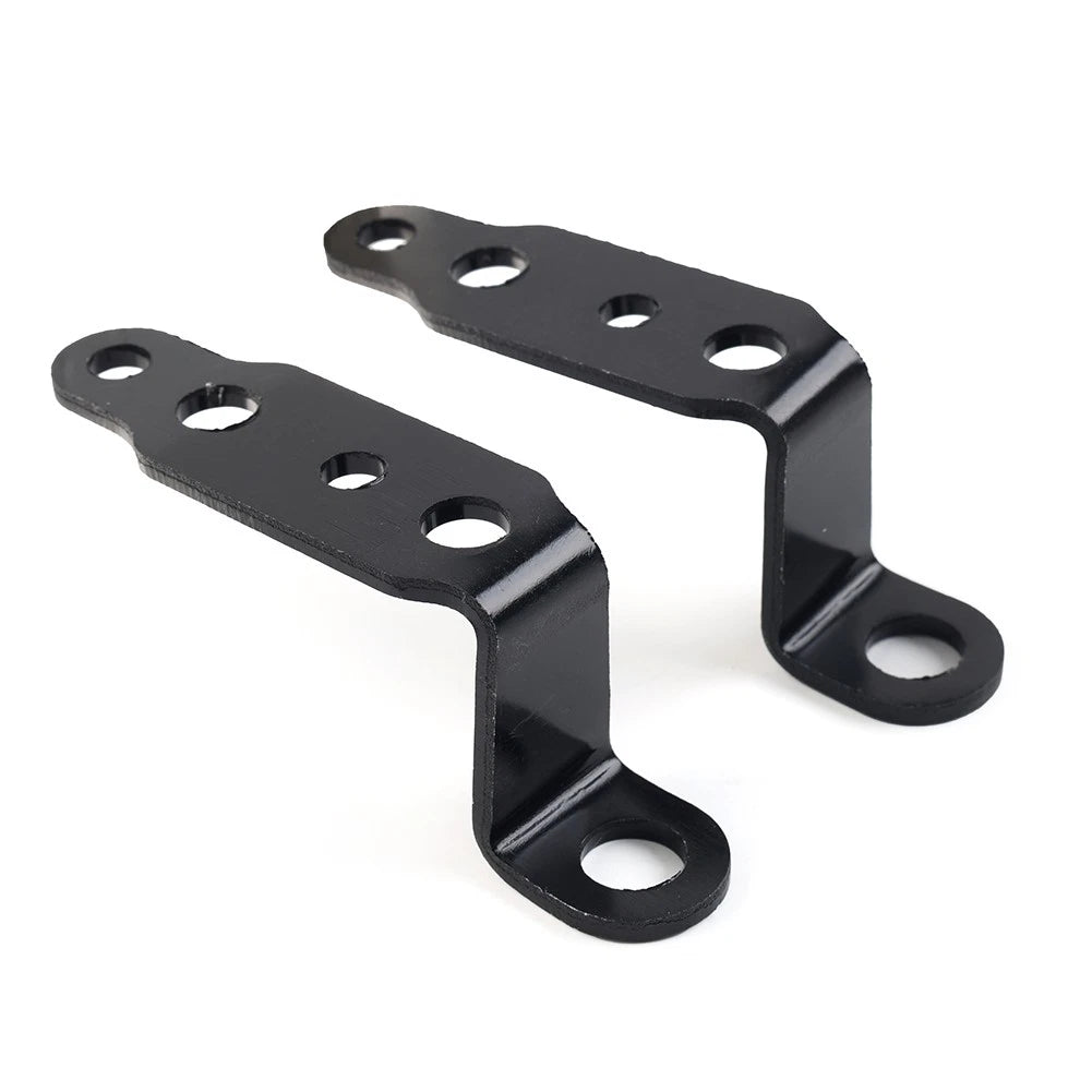 Universal Rearview Mirror Bracket Extension for Spotlight - Black