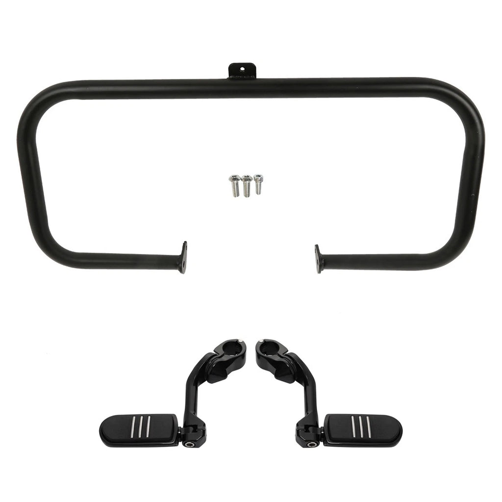 Engine Guard Highway Bar with Footpegs for Harley Touring (1997–2008)