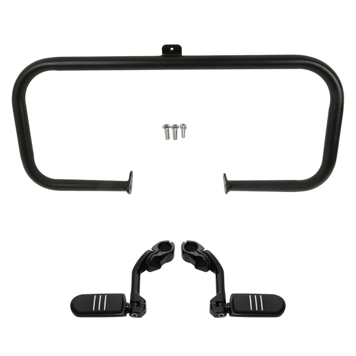 Engine Guard Highway Bar with Footpegs for Harley Touring (1997–2008)