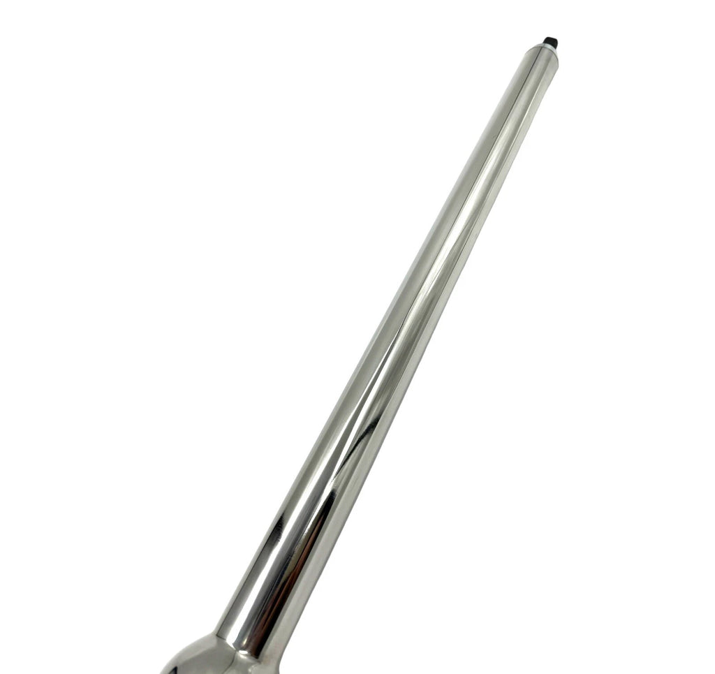 Polished Stainless Steel Steering Column with 3 Bolt Adapter for Universal (—)