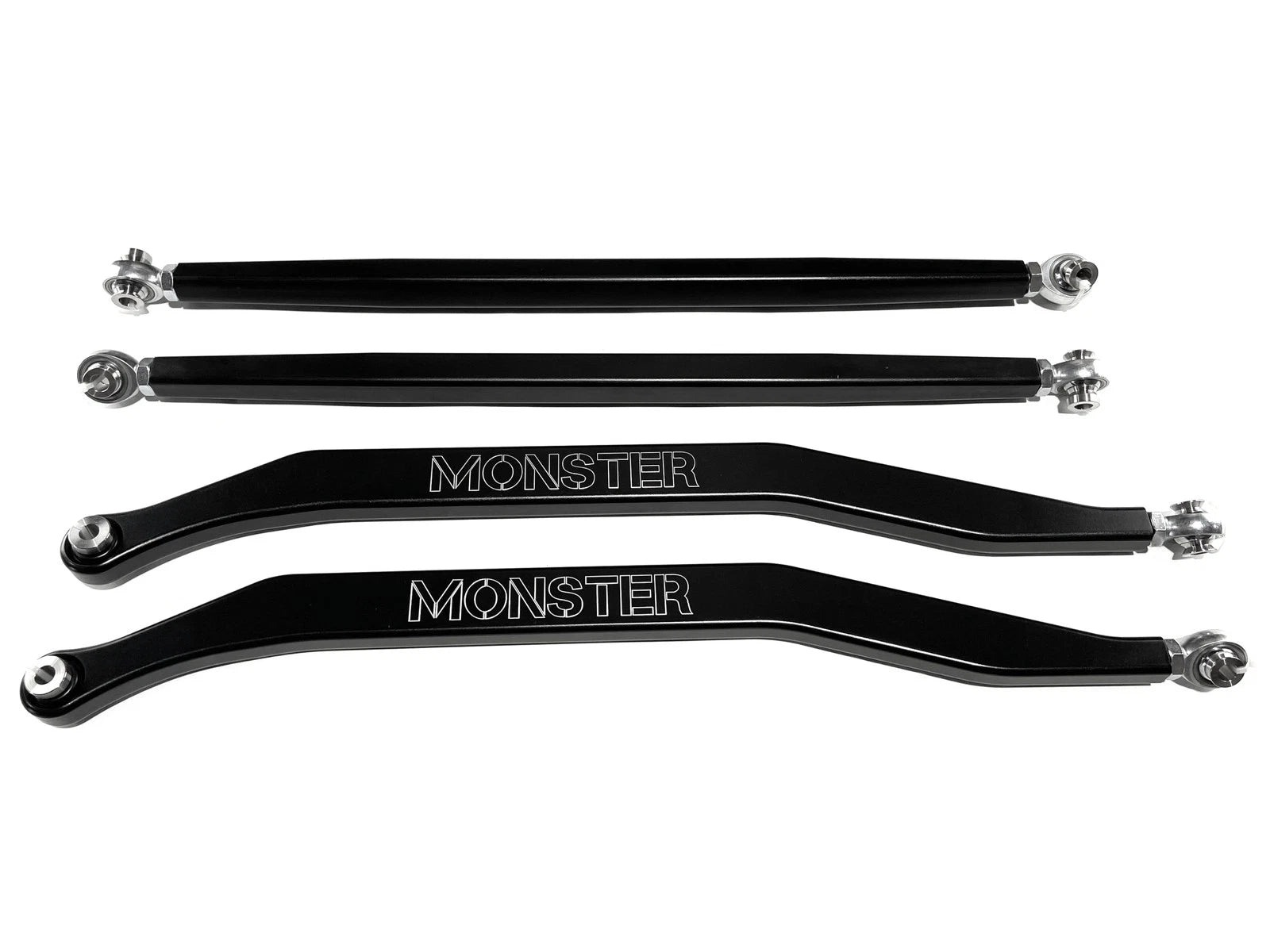 Set of 4 Radius Rods for Polaris RZR Turbo S (2018–2021)