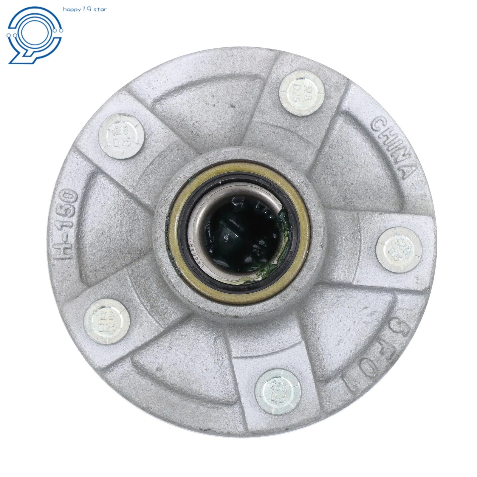 5 Lug Pre Greased Trailer Hub for Various Models
