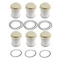 6PCS Fuel Filter Kit for Dodge Ram 2500 3500 4500 6.7L Cummins (2011–2017) 68157291AA
