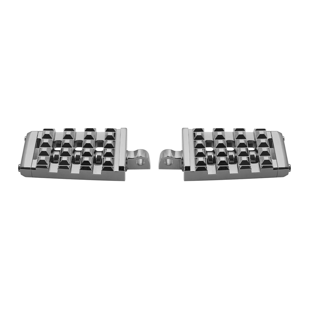 Chrome Footpegs for Harley Touring Street Road Glide Softail Fatboy