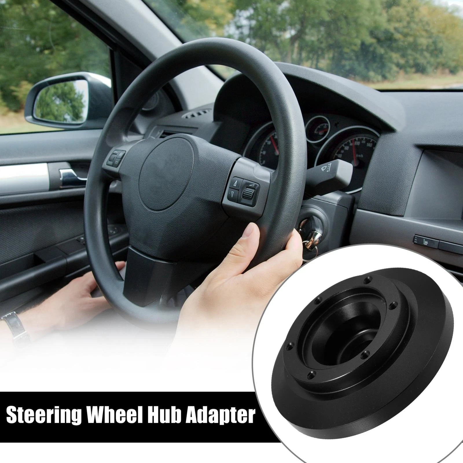 6 Hole Steering Wheel Hub Adapter for BMW M3 Z4 E90 Mini Cooper (2007–2013)