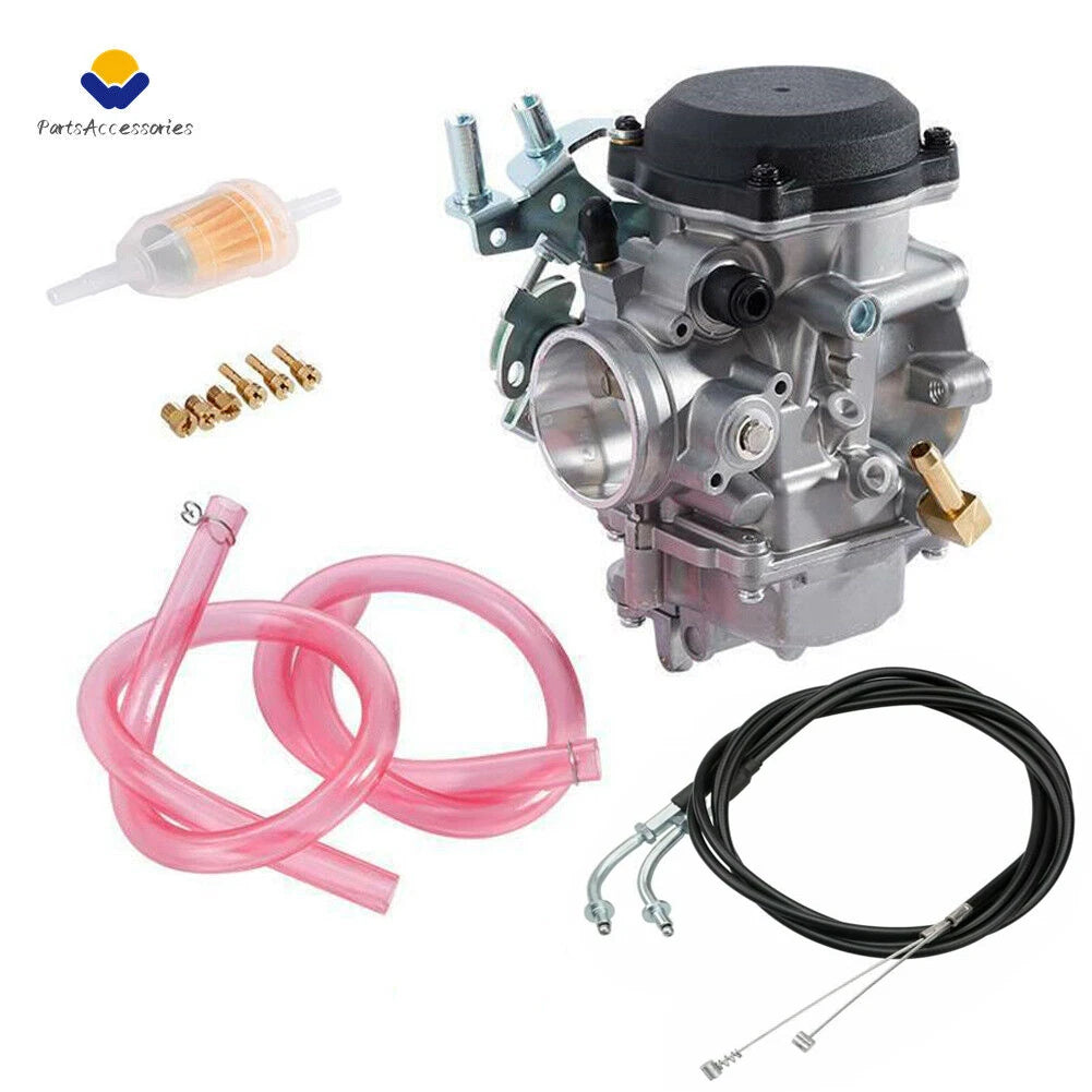 CV40 Carburetor & 51" Throttle Cable for Harley Davidson (27421-99C, 27490-04)