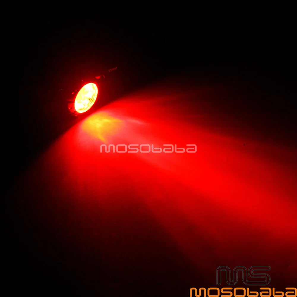 LED Rear Turn Signal Light for Harley Chopper Cruiser 10mm 12V