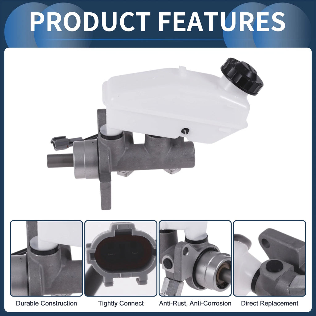 Brake Master Cylinder with Reservoir No. 83742807 for Chevrolet Aveo (2009–2017)