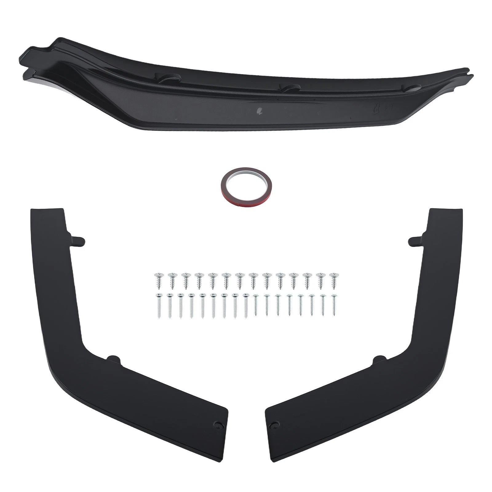 3PC Black Rear Diffuser Kit for BMW G11 G12 M Sport 7 Series (2019–2022)