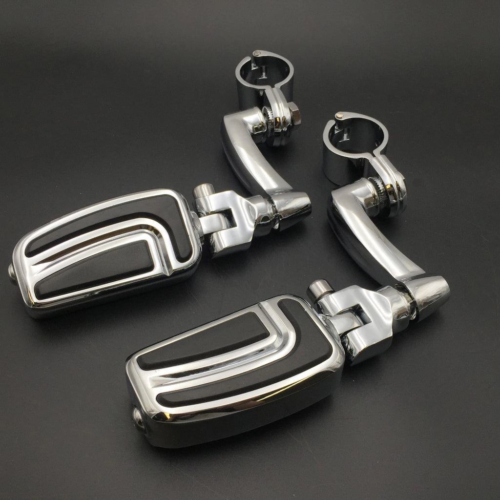 Adjustable AirFlow Footrest for Yamaha V-STAR, Roadstar, Suzuki Boulevard (1.5")
