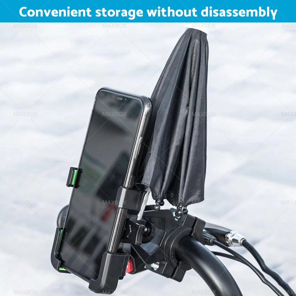 Phone Holder Mini Sunshade Umbrella for Universal Use (360 Rotation)