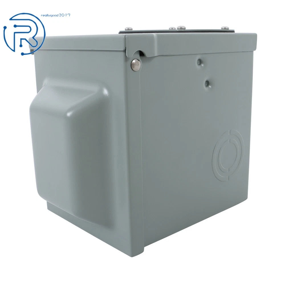 Outdoor Electrical Outlet Box 20Amp GFCI Receptacle Rainproof for Yard