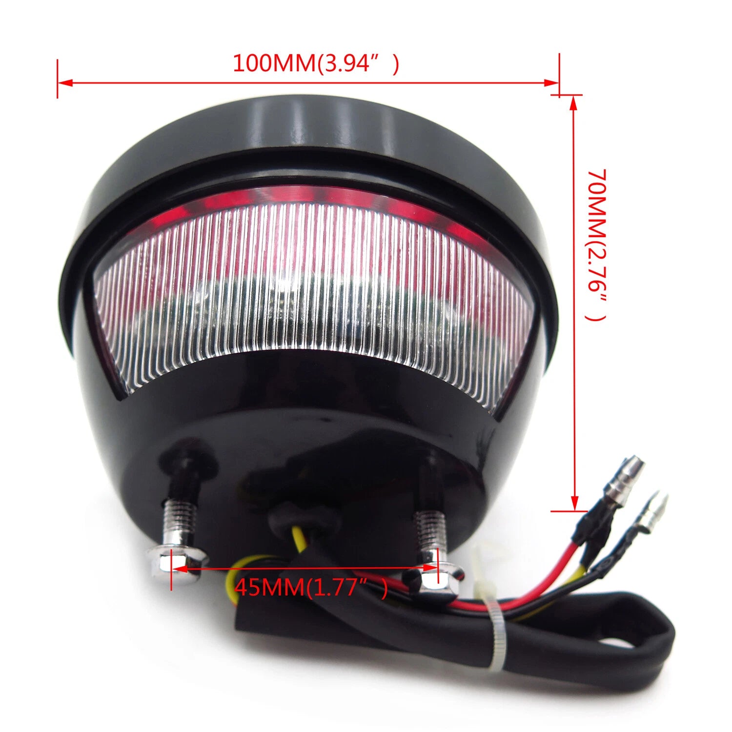 License Bracket & Tail Light for Harley Touring Bobber Chopper