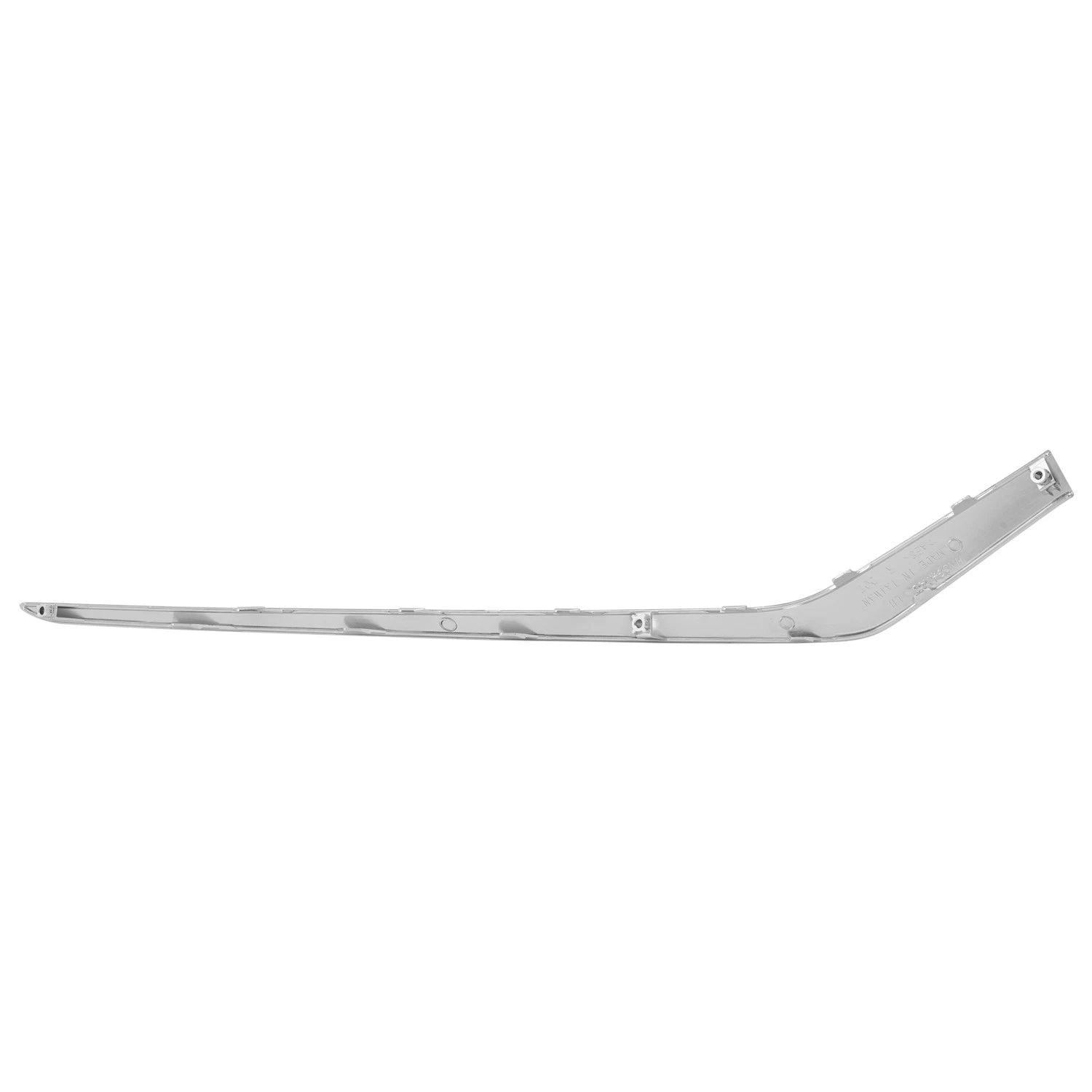 Front Driver Left Lower Bumper Cover Molding for Sonata (2018–2019) Polished Chrome