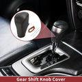 Gear Shift Knob Cover for Honda Accord 2008-2012 Black Carbon Fiber
