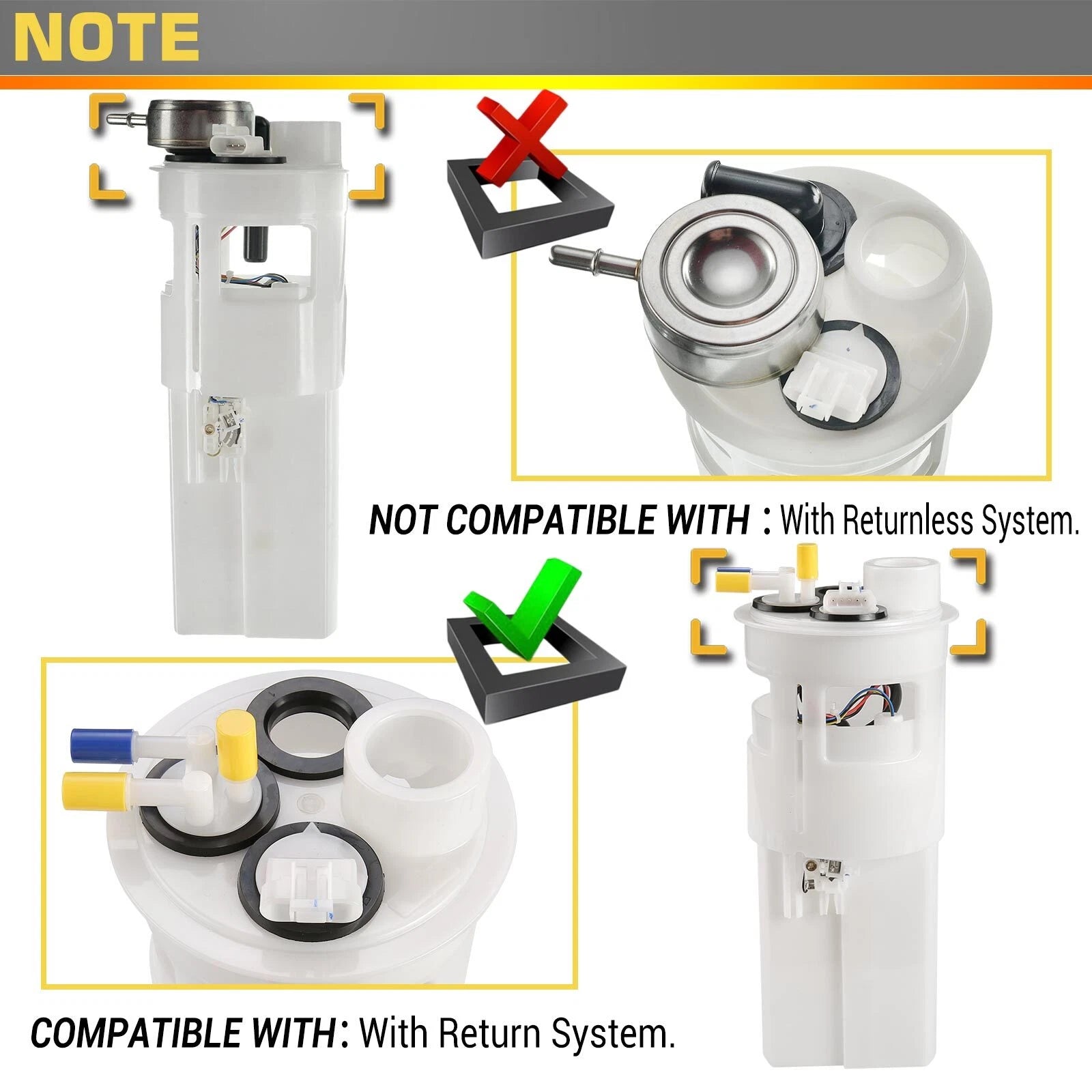 Fuel Pump Module Assembly for Dodge Dakota (1991-1995)