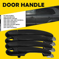 Set of 4 Outer Exterior Door Handles for Hyundai Tucson (2005–2009)