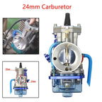 24mm Carburetor for PWK24 2/4 Stroke 50-125cc ATV Racing Dirt Bike