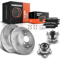 Drilled Rotors & Pads Set for Infiniti JX35 QX60 (2013–2017)