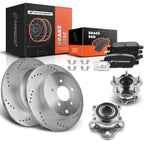 Drilled Rotors & Pads Set for Infiniti JX35 QX60 (2013–2017)