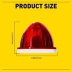 2X LED Side Marker Clearance Lights for Truck Trailer (EPY)