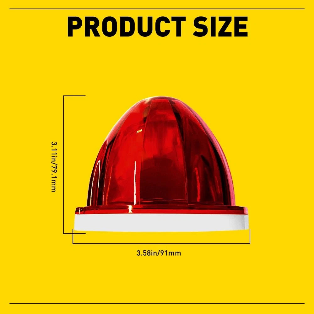2X LED Side Marker Clearance Lights for Truck Trailer (EPY)