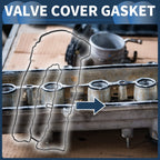 Valve Cover Gasket No. 11127555739 for BMW 5 Series (E60) 520i (2006–2009)
