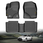 Set of 4 All Weather TPE Floor Mats for Toyota Corolla (2014–2019)