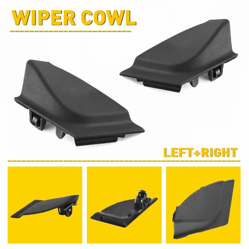 Windshield Wiper Side Cowl Extension Shield Cover for Toyota Corolla (2020–2022)