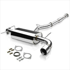 4" Rolled Tip Muffler Catback Exhaust for Subaru WRX (2008–2014)