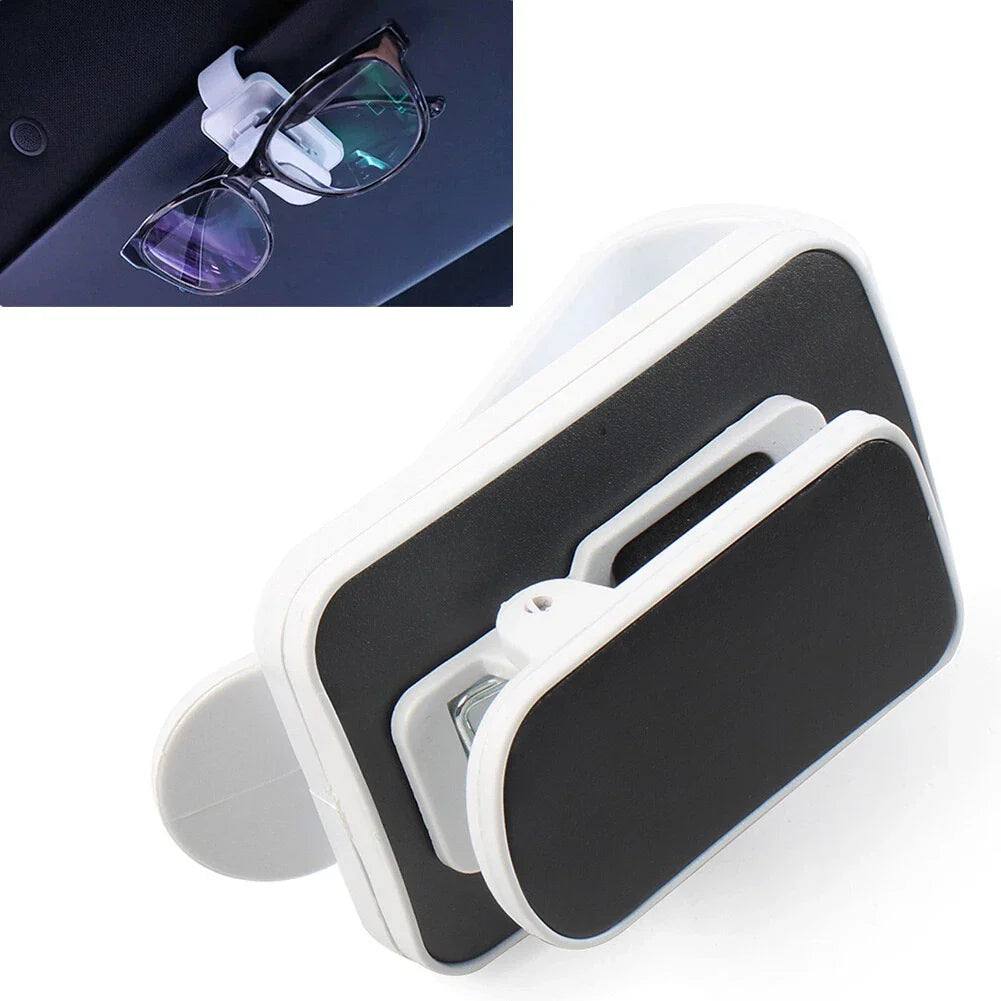 Universal Sun Visor Clip Holder for Glasses, Sunglasses, Cards