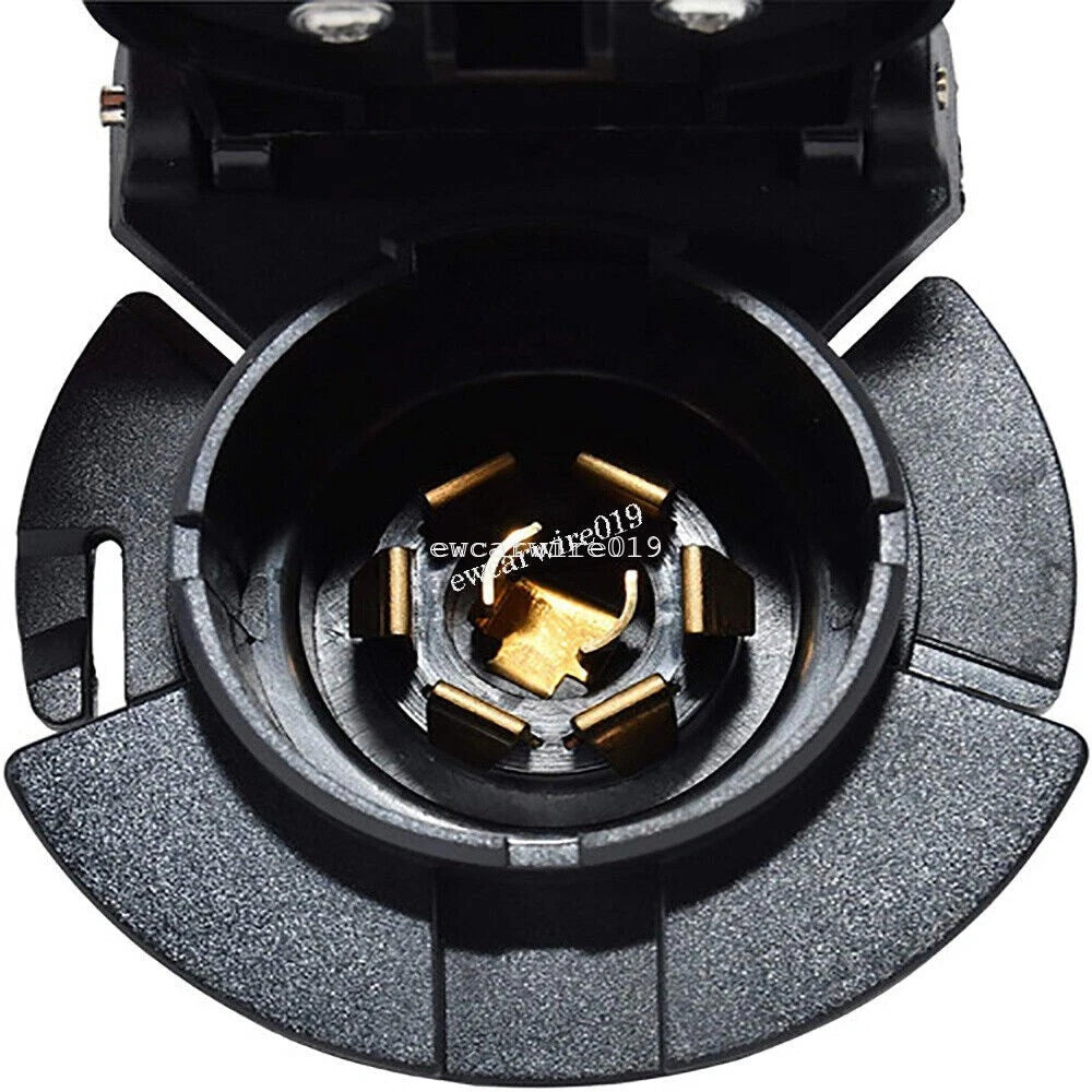 7 Way RV Trailer Connector Twist Lock for Chevy Silverado 1500 2500 (1999–2012)