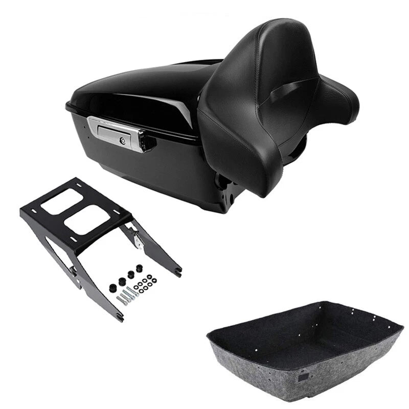 Trunk Mount Rack Pad for Harley Sport Glide (2018–2021) Black