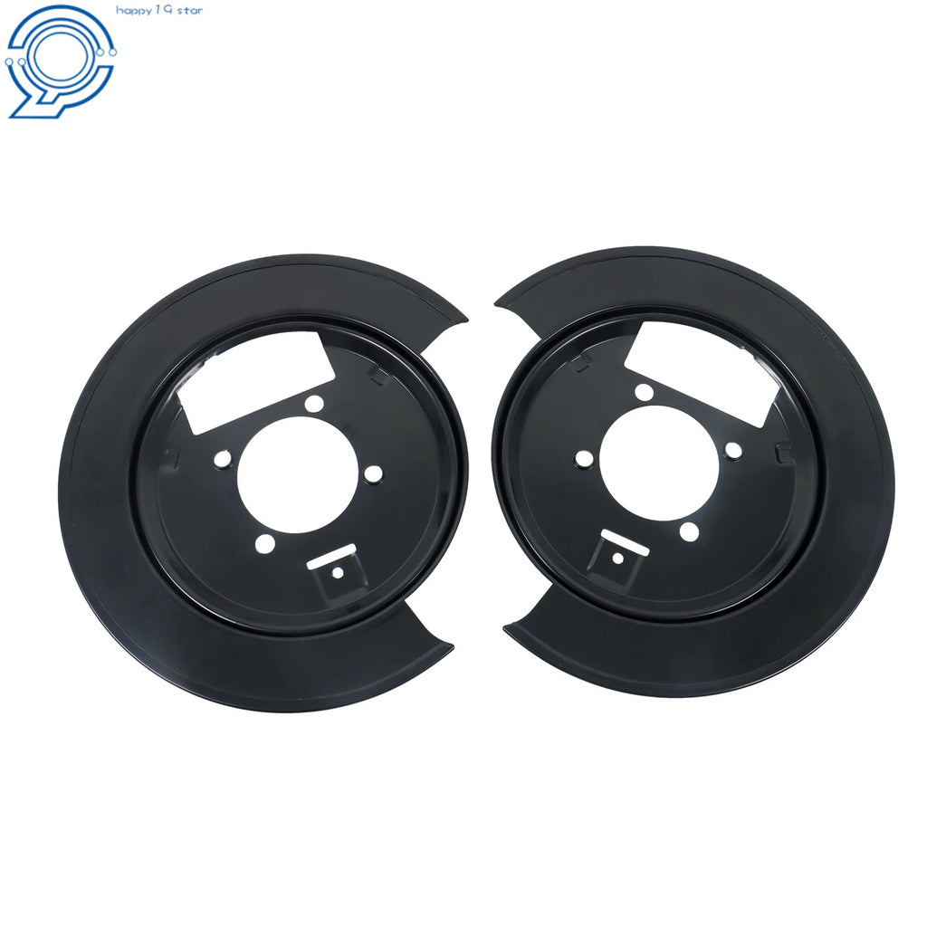 Set of 2 Rear Disc Brake Dust Shields for Chevrolet Blazer S10 GMC Jimmy (1997–2005)