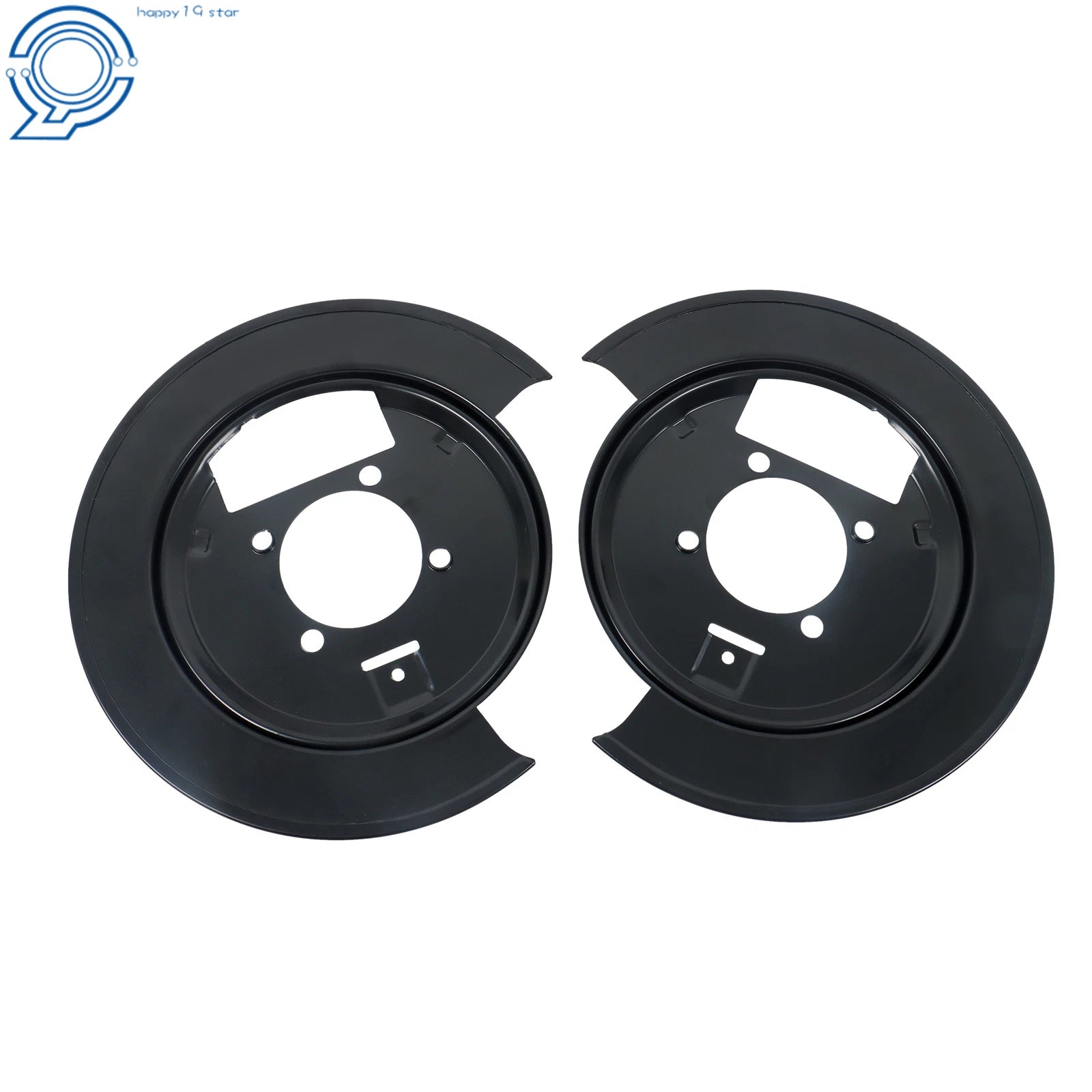 Set of 2 Rear Disc Brake Dust Shields for Chevrolet Blazer S10 GMC Jimmy (1997–2005)