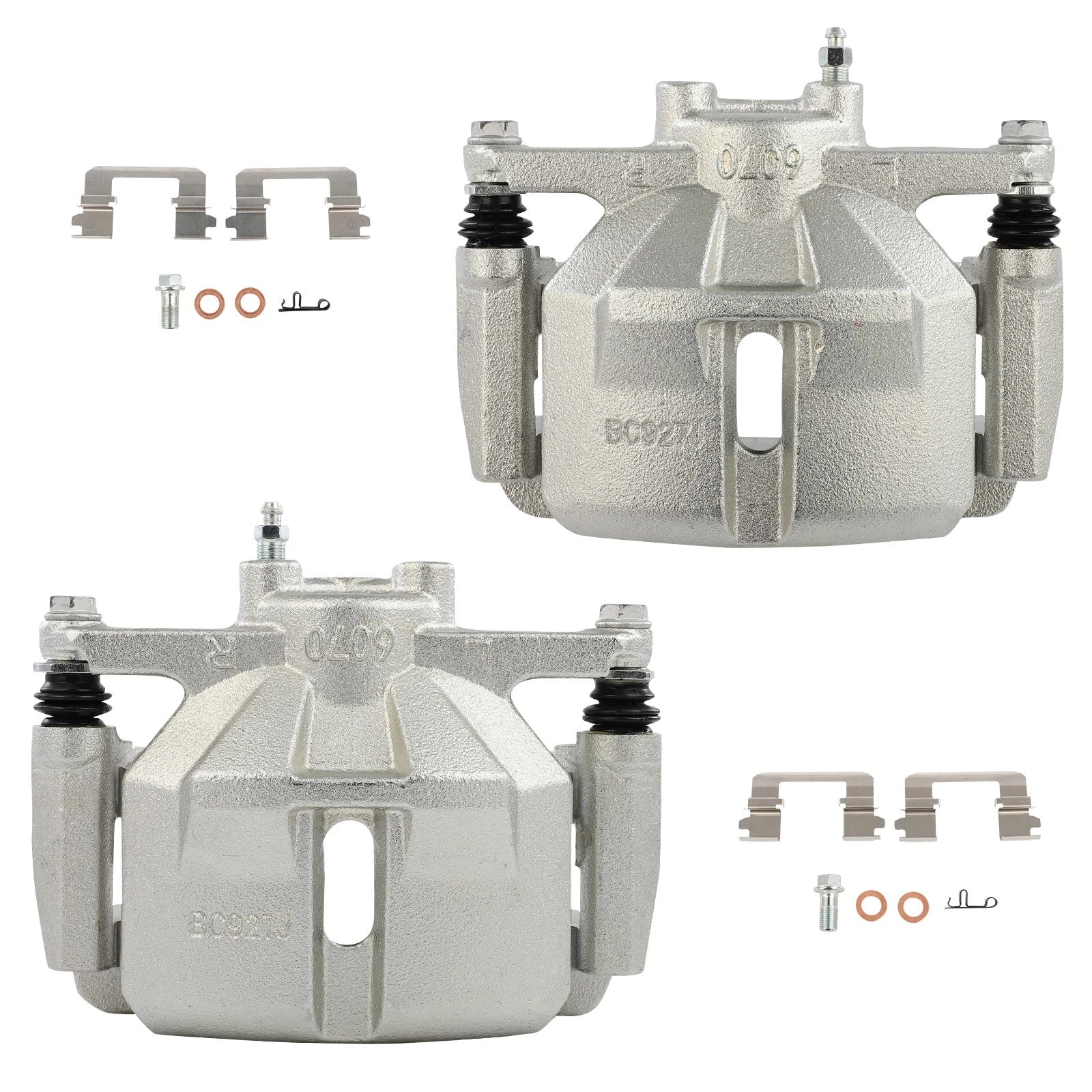 Set of 2 Brake Calipers with Bracket for Mazda CX-5 (2013–2022)