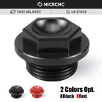 CNC Oil Filter Cap for Suzuki RM80/85/125/250 (2001–2017)