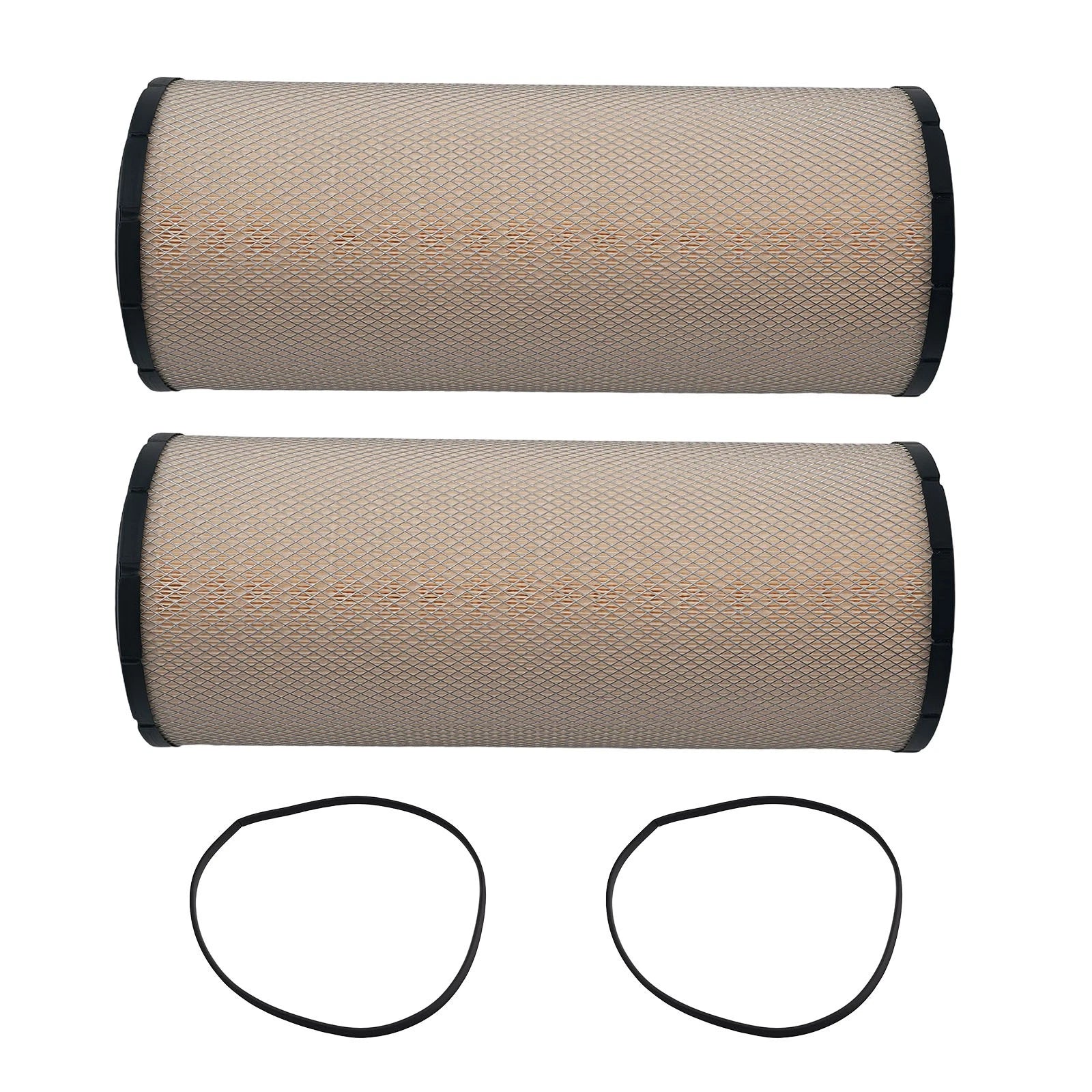 2x Air Filters for Freightliner Argosy FL80 Detroit Series 60 (1983–2007)