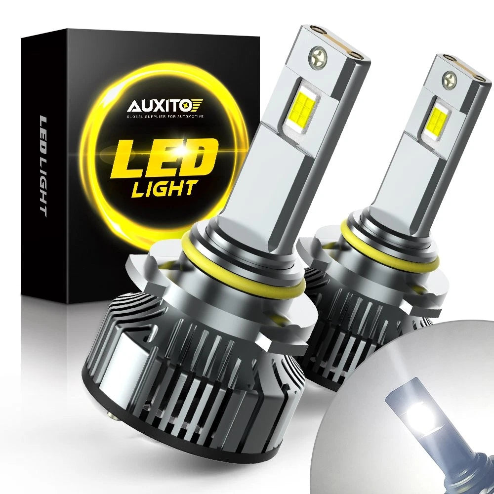 2X AUXITO 9006 LED Headlights for Low Beam (Canbus, 6500K)