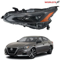 LED Headlight Assembly for Nissan Altima (2023–2024) Black Driver Side