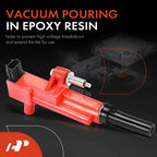 3X Red Ignition Coil for Ram 1500, Jeep Grand Cherokee