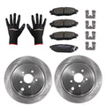 Rear Brake Rotors & Ceramic Pads Kit for Subaru Outback BRZ (2010–2016)