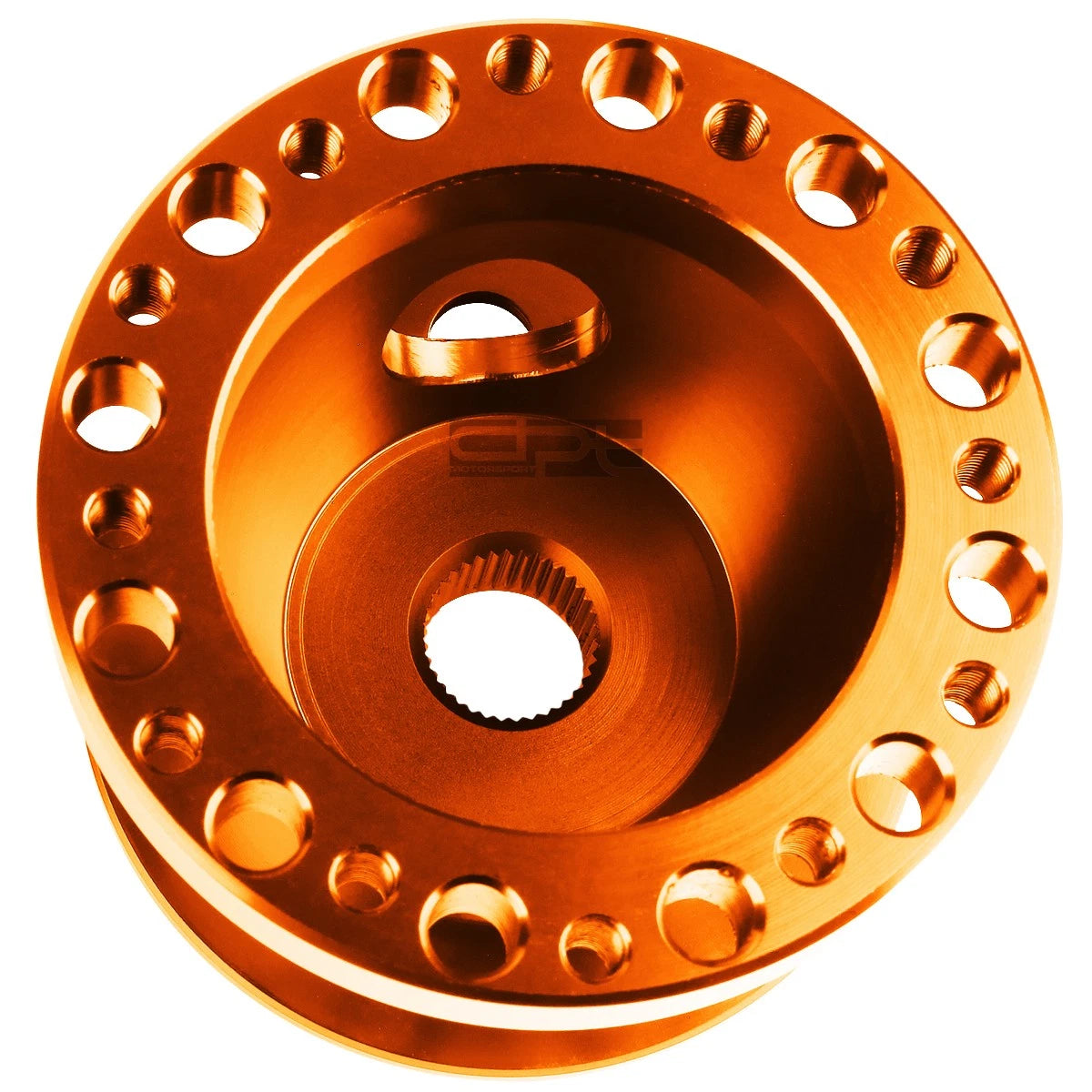 6-Hole Hub Adaptor for Mazda Miata/RX-7/RX-8/626 (1990–2002) Orange Aluminum