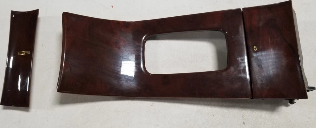 Wood Center Console Ash Tray Finishing Panels for Lincoln Continental (1995–1997)