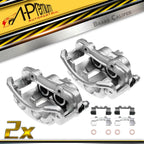 Pair Front Brake Calipers with Bracket for Nissan Pathfinder D21 (1986–1995)