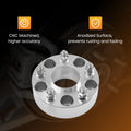 2" Wheel Spacers for Chevrolet Corvette S10 (1982–2019) 5x120.65mm, 70.5mm Hub Bore