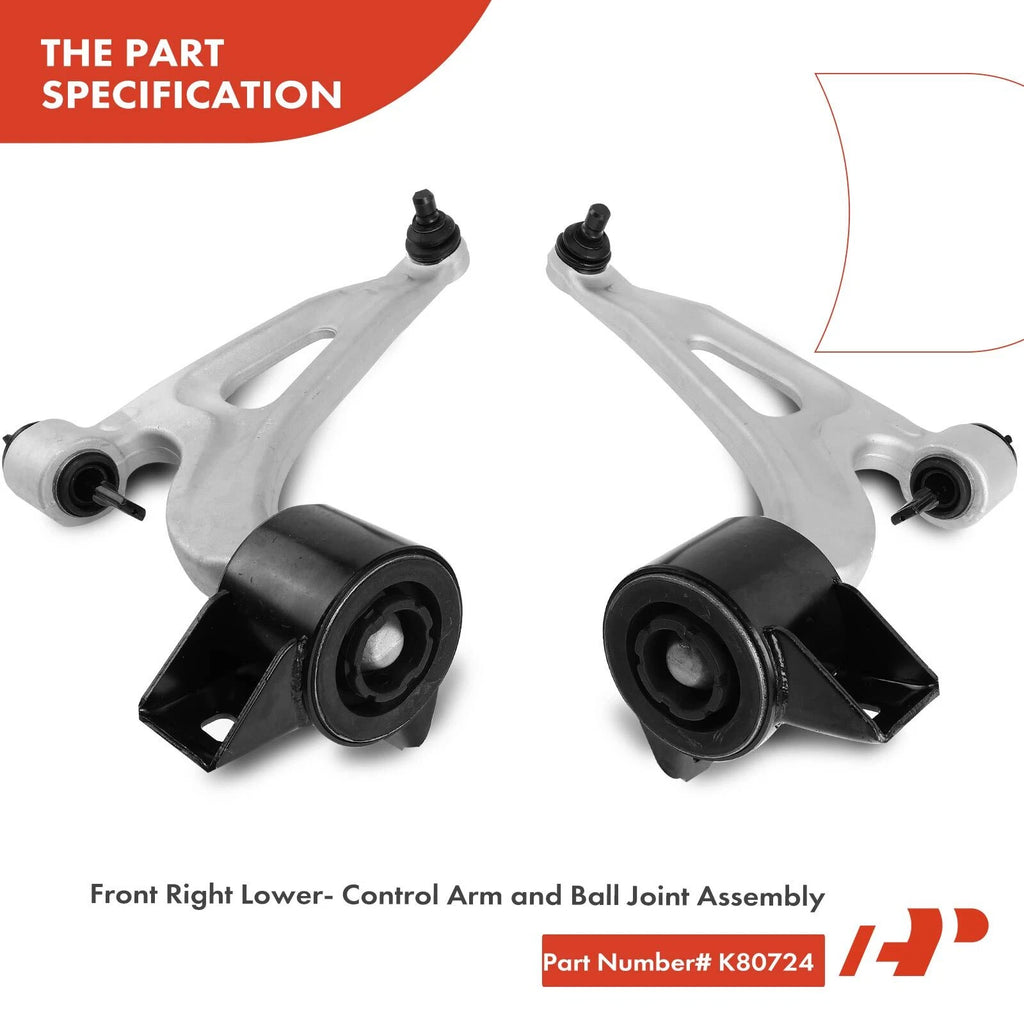 Set of 4 Control Arm Ball Joint Assembly Tie Rod for Ford Mercury