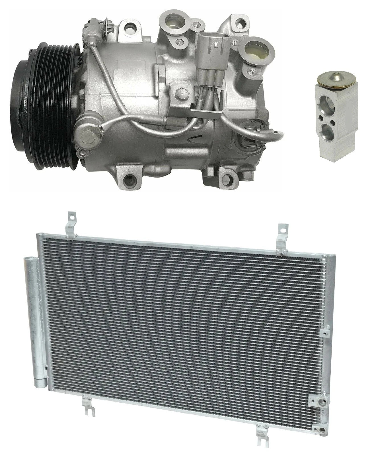 AC Compressor Kit with Condenser for Lexus GS350 3.5L (2011–2015)
