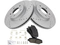 Front Brake Pad and Rotor Kit for Mazda CX-5 (2013–2015) JH478ZR