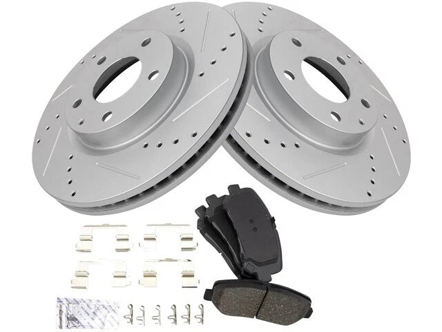 Front Brake Pad and Rotor Kit for Mazda CX-5 (2013–2015) JH478ZR